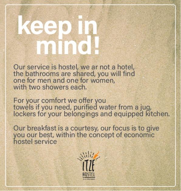 איסלה מוחרס Itze Hostel מראה חיצוני תמונה